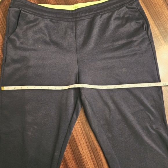 Lauren Ralph Lauren Active Navy White Stripe Waffle Knit Hoodie Navy Pant Set XL - Picture 9 of 16